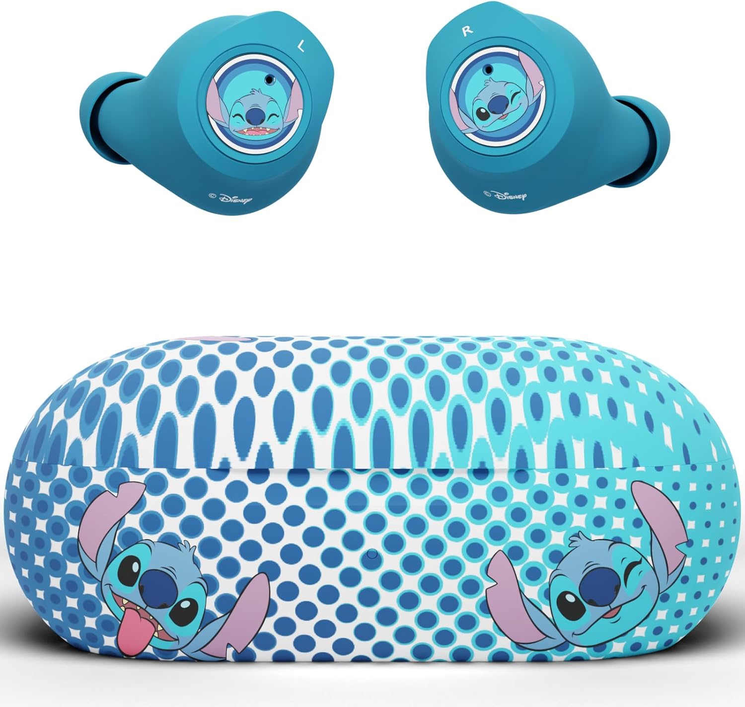 Lilo and Stitch Bluetooth Earbuds With Charging Case