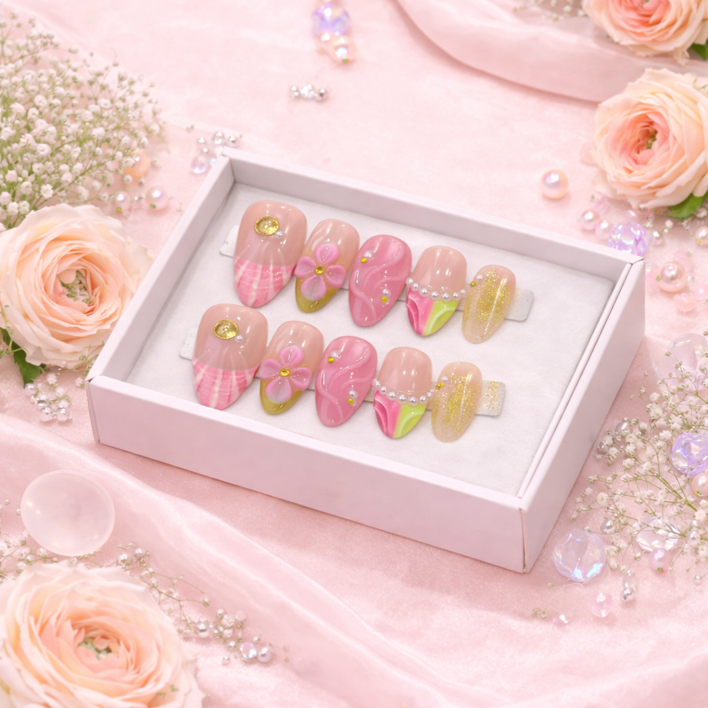 NailoraPress™ Luxury Reusable Press-On Nails