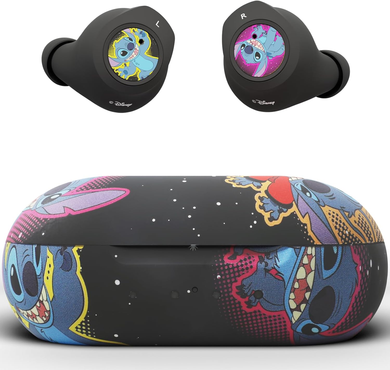 Lilo and Stitch Bluetooth Earbuds With Charging Case