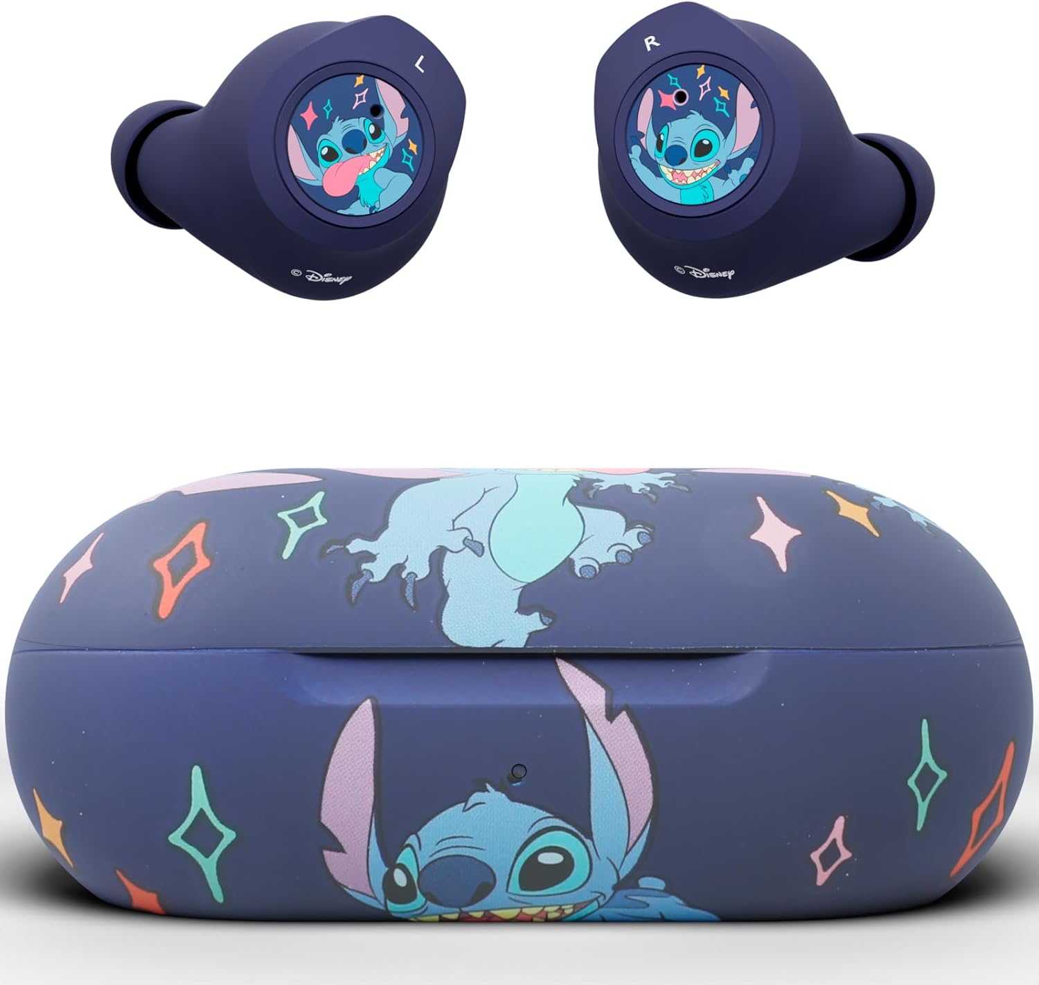 Lilo and Stitch Bluetooth Earbuds With Charging Case
